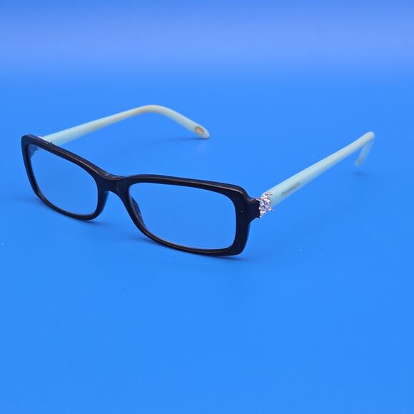 Tiffany & Co. Accessories - Tiffany & Co. Eyeglasses Frames Only TF 2091-B 8055 53-16-140 Blue Sides Italy
